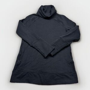 Lululemon Womens Size S Cowl Neck Tunic Pullover Black Athleisure